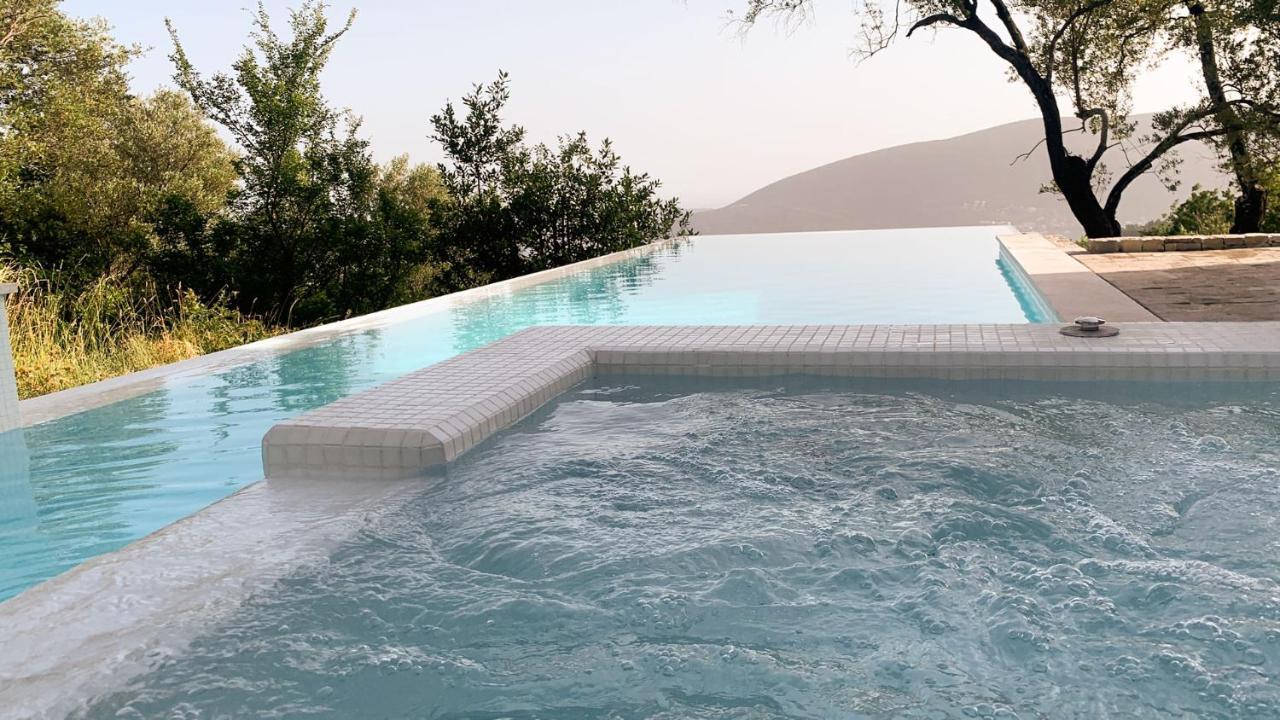 Boka Rock Montenegro - Luxury Villa With Private Pool And Sea View Brajkovina Zewnętrze zdjęcie